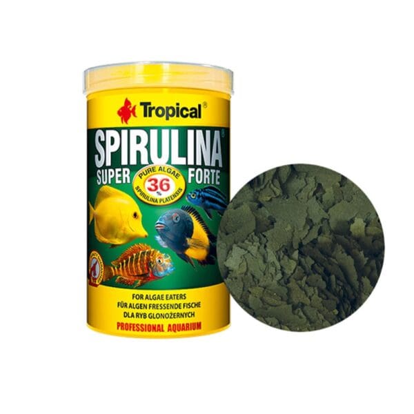 Ração Tropical Spirulina Super Forte