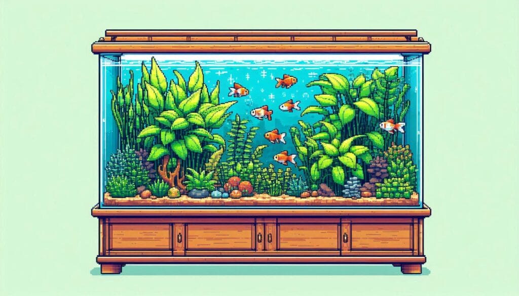 Plantas Ideais (e Não Ideais) para Aquários com Kinguios